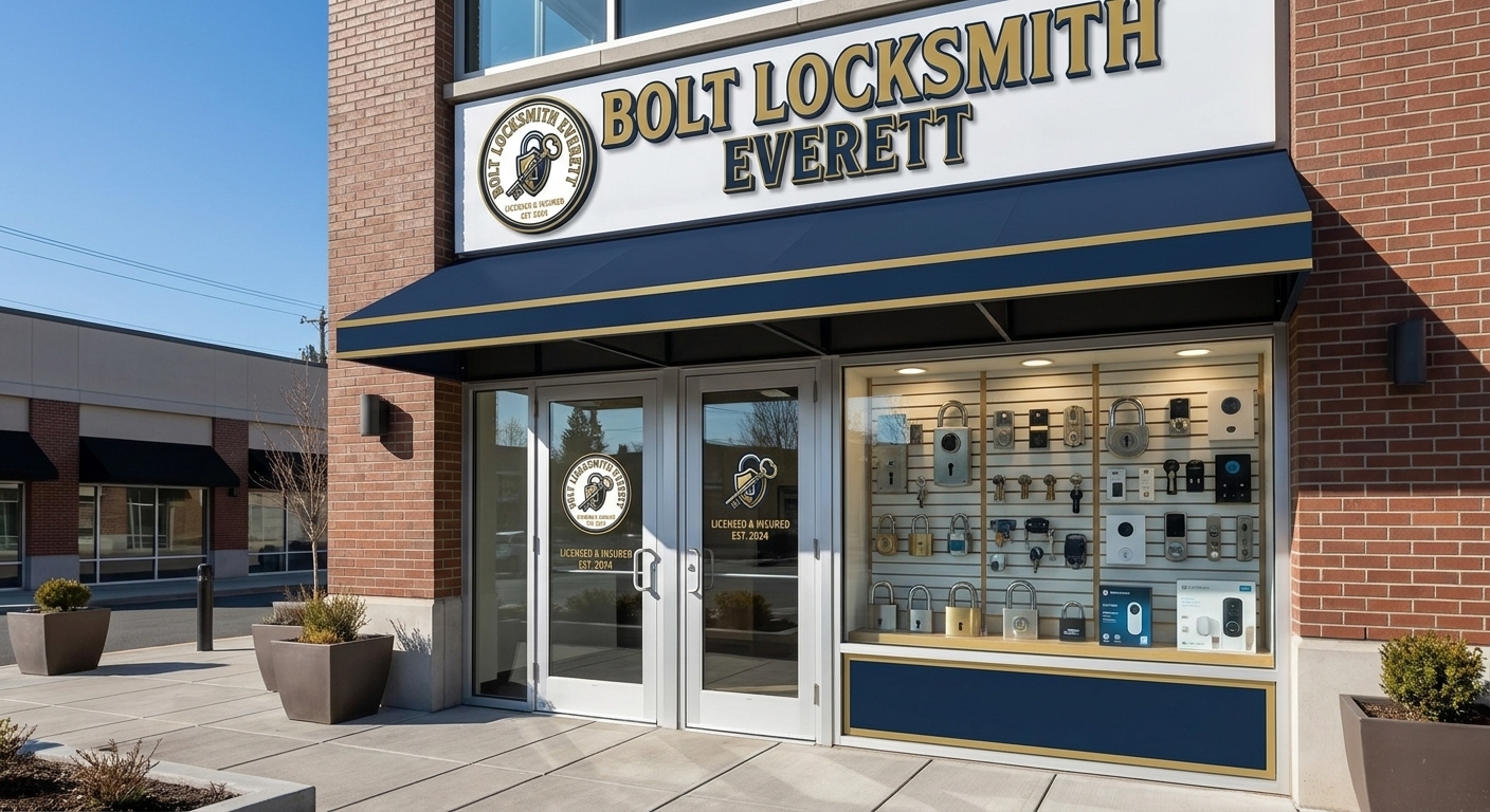 Bolt Locksmith Everett storefront